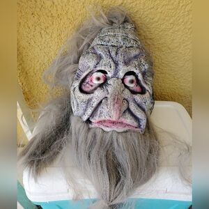 🎃Vintage Scary Wizard/Clown Latex Halloween Mask🎃